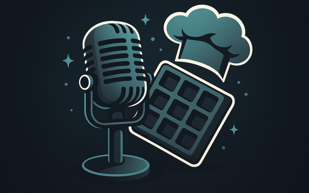 Behind the Mic: The Story of a Gluten Free Waffle Recipe