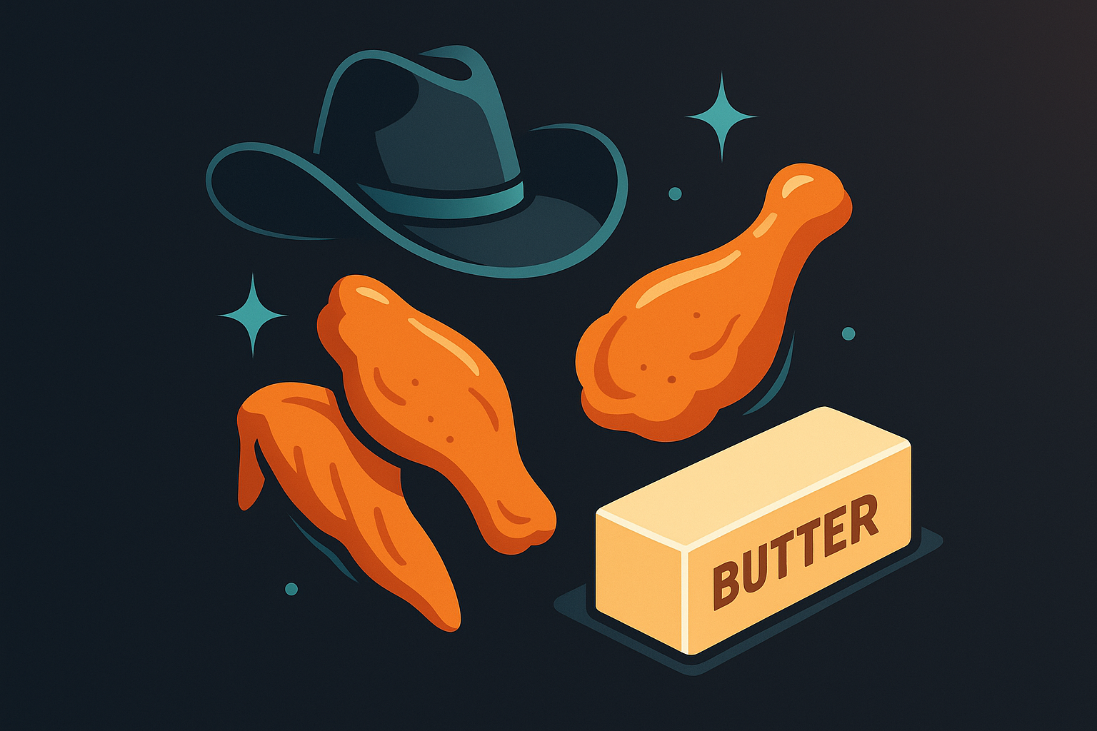 cowboy butter chicken wings recipe