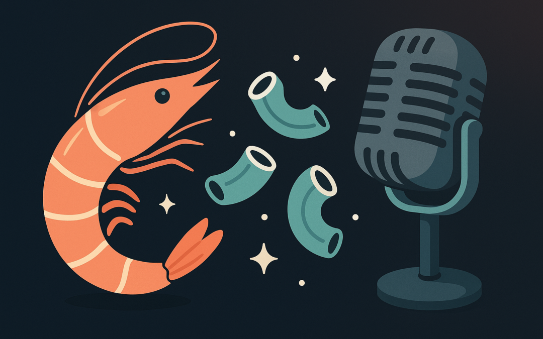 Shrimp Mac and Cheese: A Savory Story Worth Podcasting