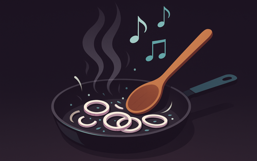 How to Saute Onions: Stories, Sizzle, and Sound Advice
