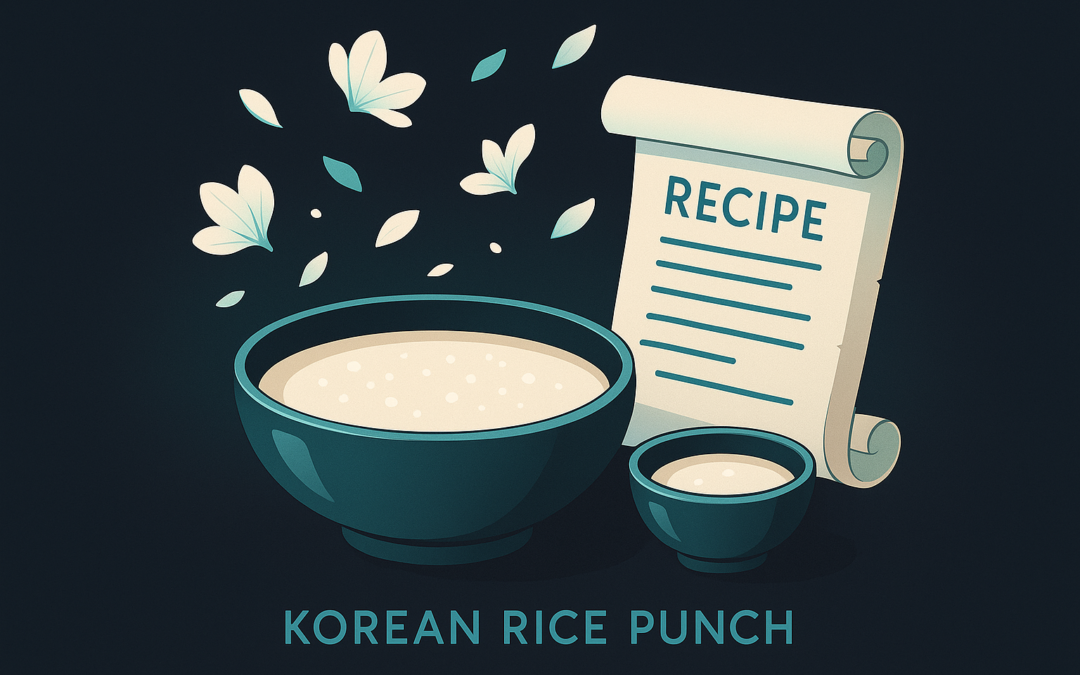 Story Behind the Hwachae Recipe: A Sip of Korean Tradition