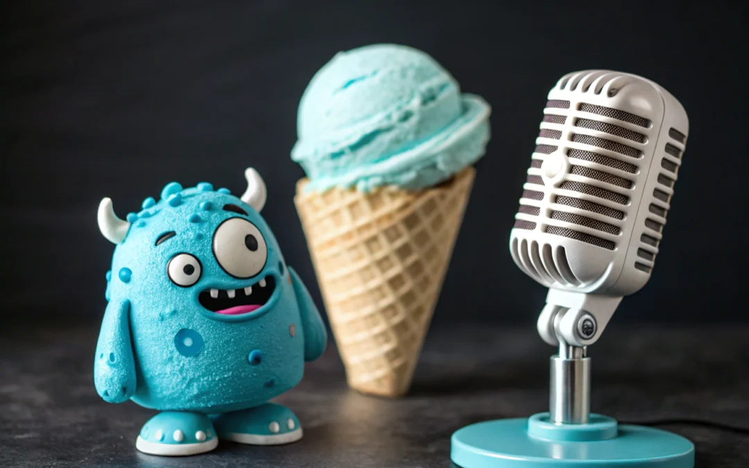 Blue Monster Ice Cream: A Tasty Tale for Podcast Listeners