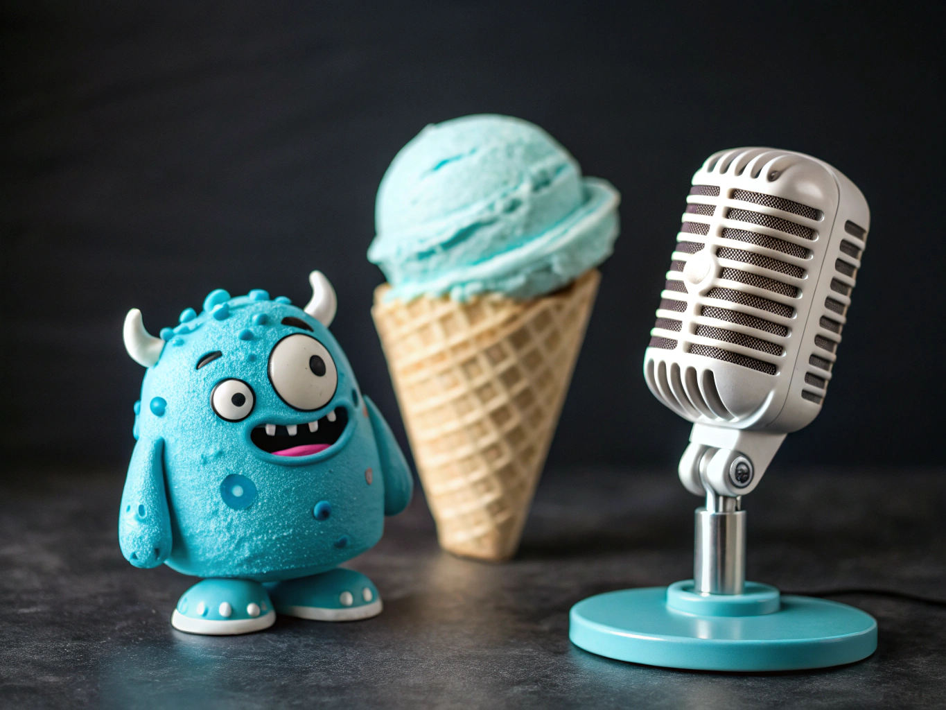 blue monster ice cream