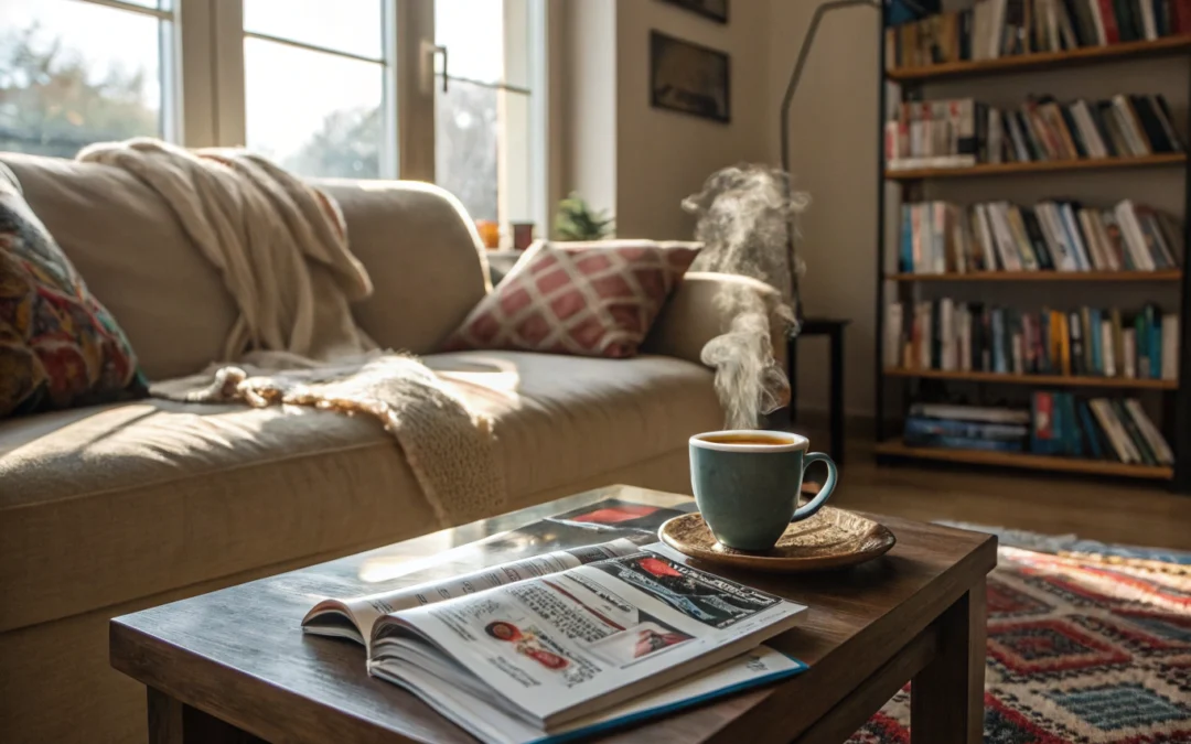 Maximize Space: Double Bed with Drawers & Barstools Gray Tips