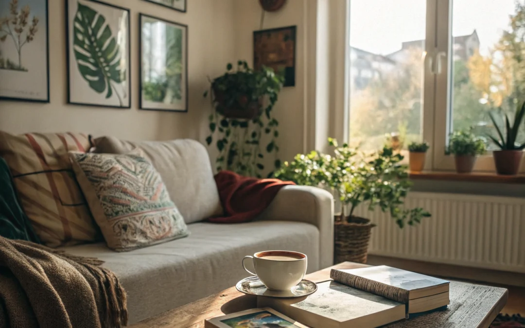 Stylish Coffee Table with Foot Stools Ideas for Cozy Living