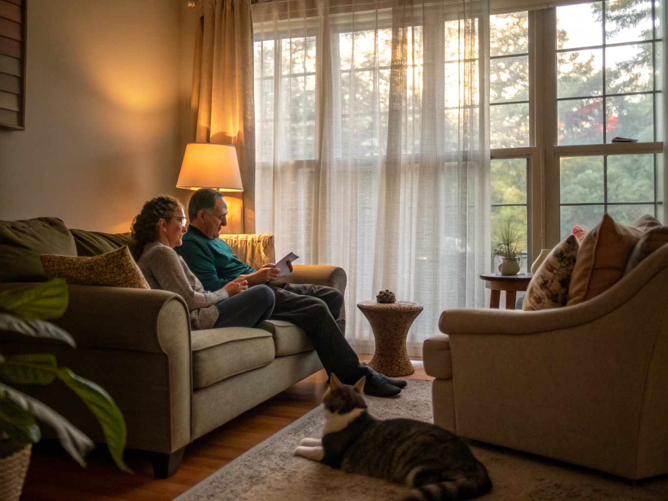 living room panelling