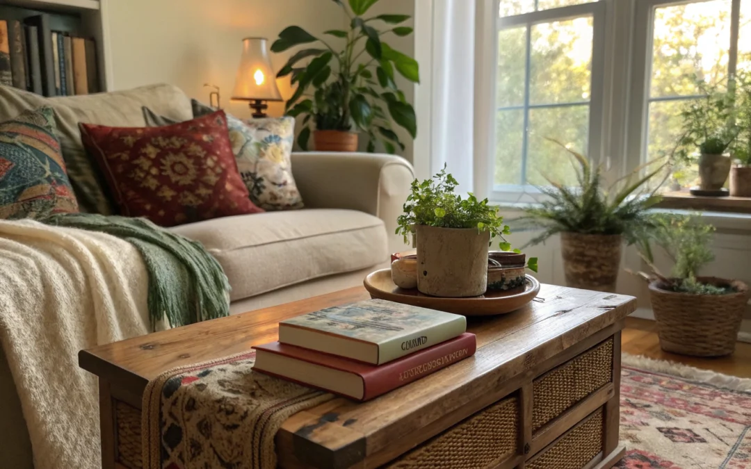 Stylish Ladder Shelves Bookcase Ideas for Cozy Podcast Spaces